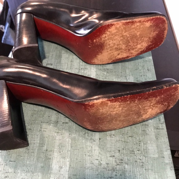 Black size 10 Italian shoes - Picture 5 of 6